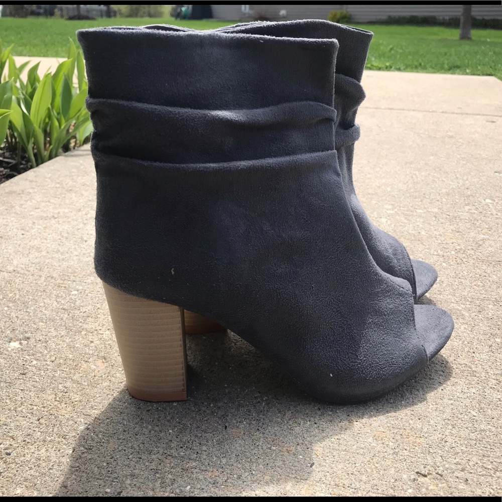 Cute Gray Booties